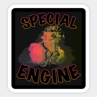 special engine Sticker